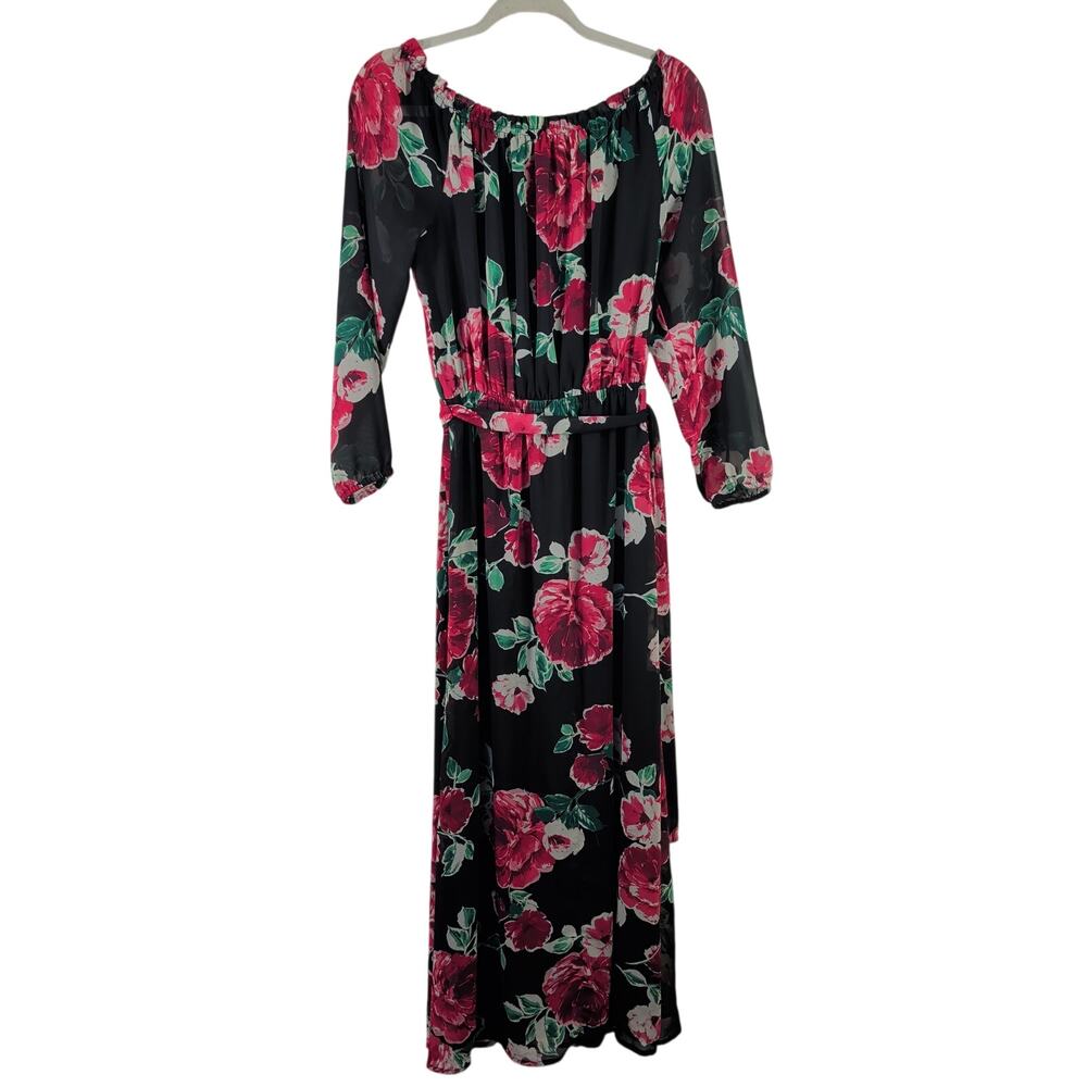 Nine West Floral Maxi Dress, Size 4